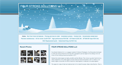 Desktop Screenshot of fourstrokesolutionsllc.com